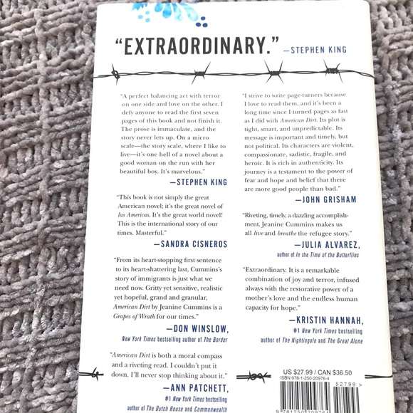 -American Dirt by Jeanine Cummins Hardcover in good used condition - Picture 3 of 11